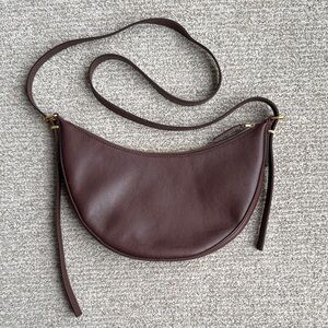 Madewell half moon brown Crossbody Bag